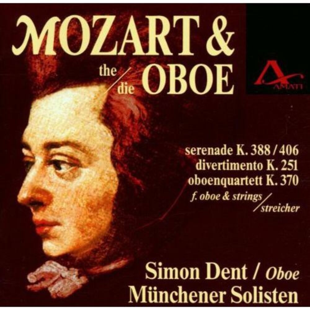 Simon Dent - Mozart and the Oboe  CD